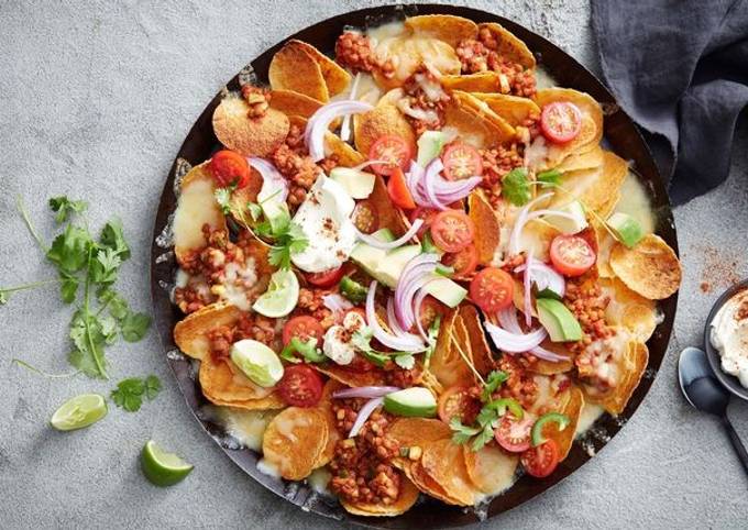 Recipe of Ultimate Vegetarian nachos