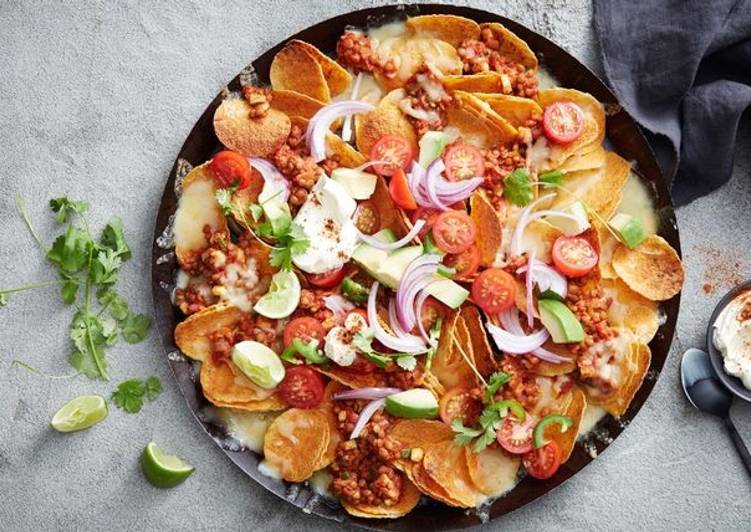 Recipe of Delicious Vegetarian nachos