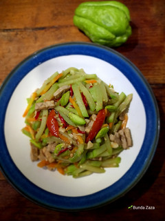 Foto resep Tumis Labu Siam Tempe Petai