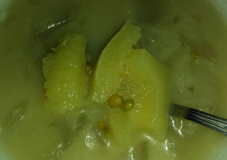 Kolak Sikajo (Singkong Kacang Hijau)