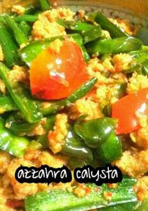 Foto resep Oseng genjer oncom