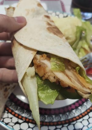 Una foto de Fajitas de pollo 🌯🌮🥙
