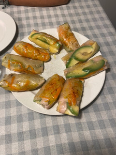 Una foto de Rollitos de arroz