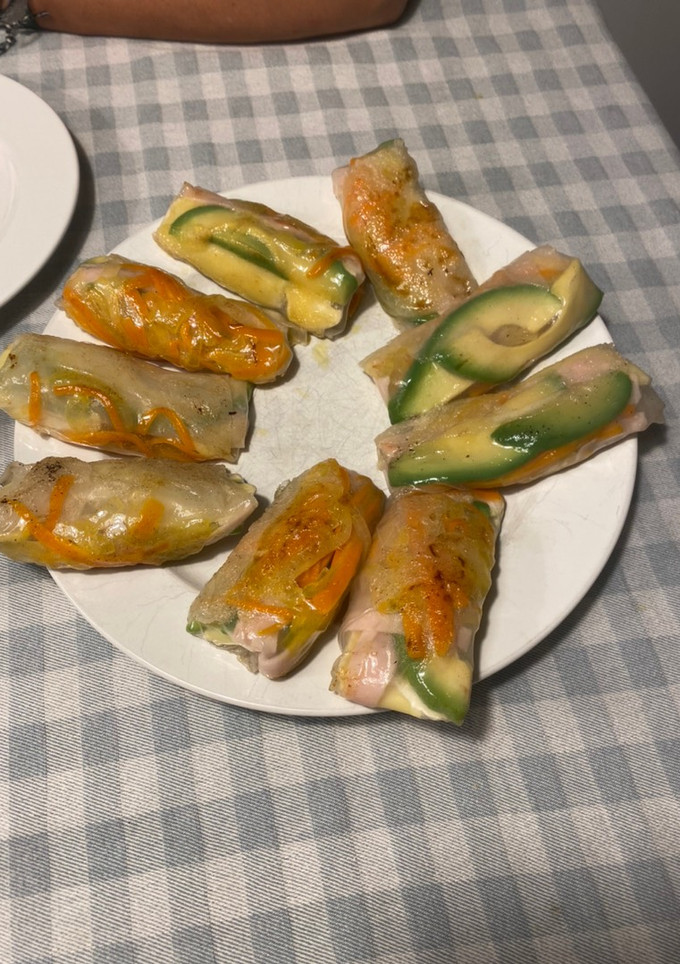 Una foto de Rollitos de arroz