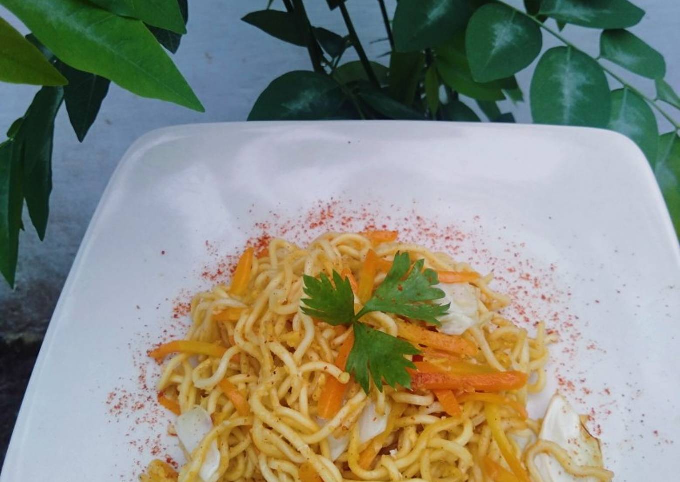 Mie kriting goreng ala jawa