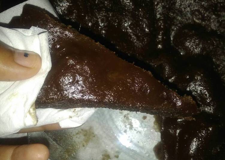 Brownies ubi kukus