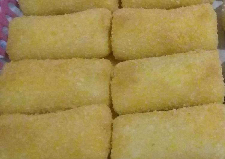 Bagaimana Menyiapkan #2 risol isi ayam dan wortel Anti Gagal