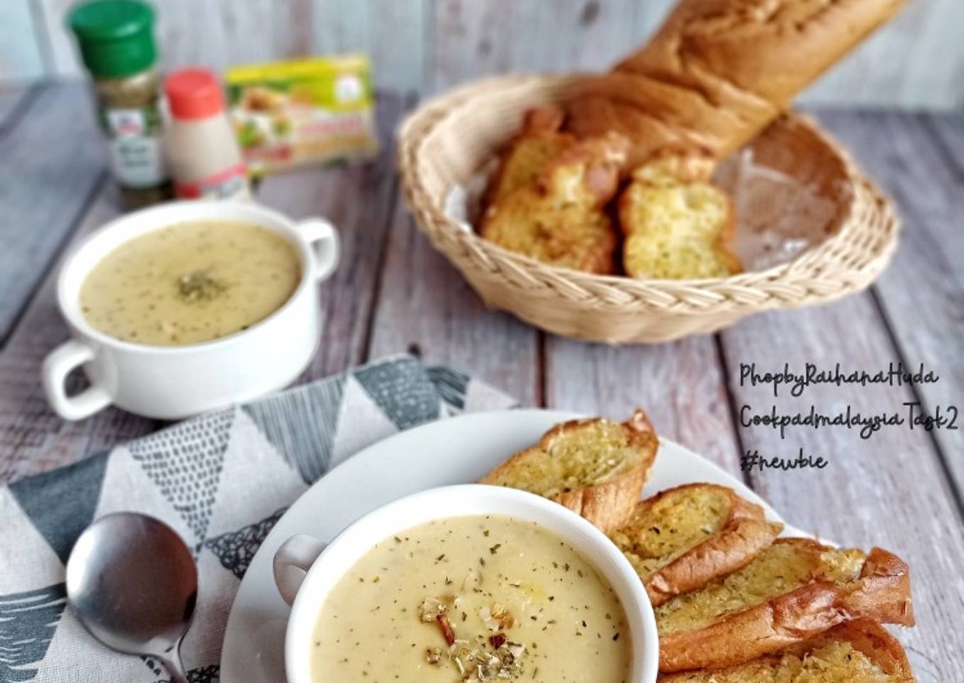 Chicken mushroom soup