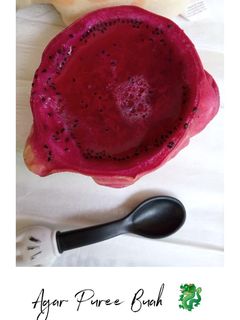 Foto resep Agar buah naga (Snack MPASI 6m+)