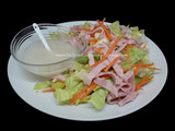 Ensalada con salsa china