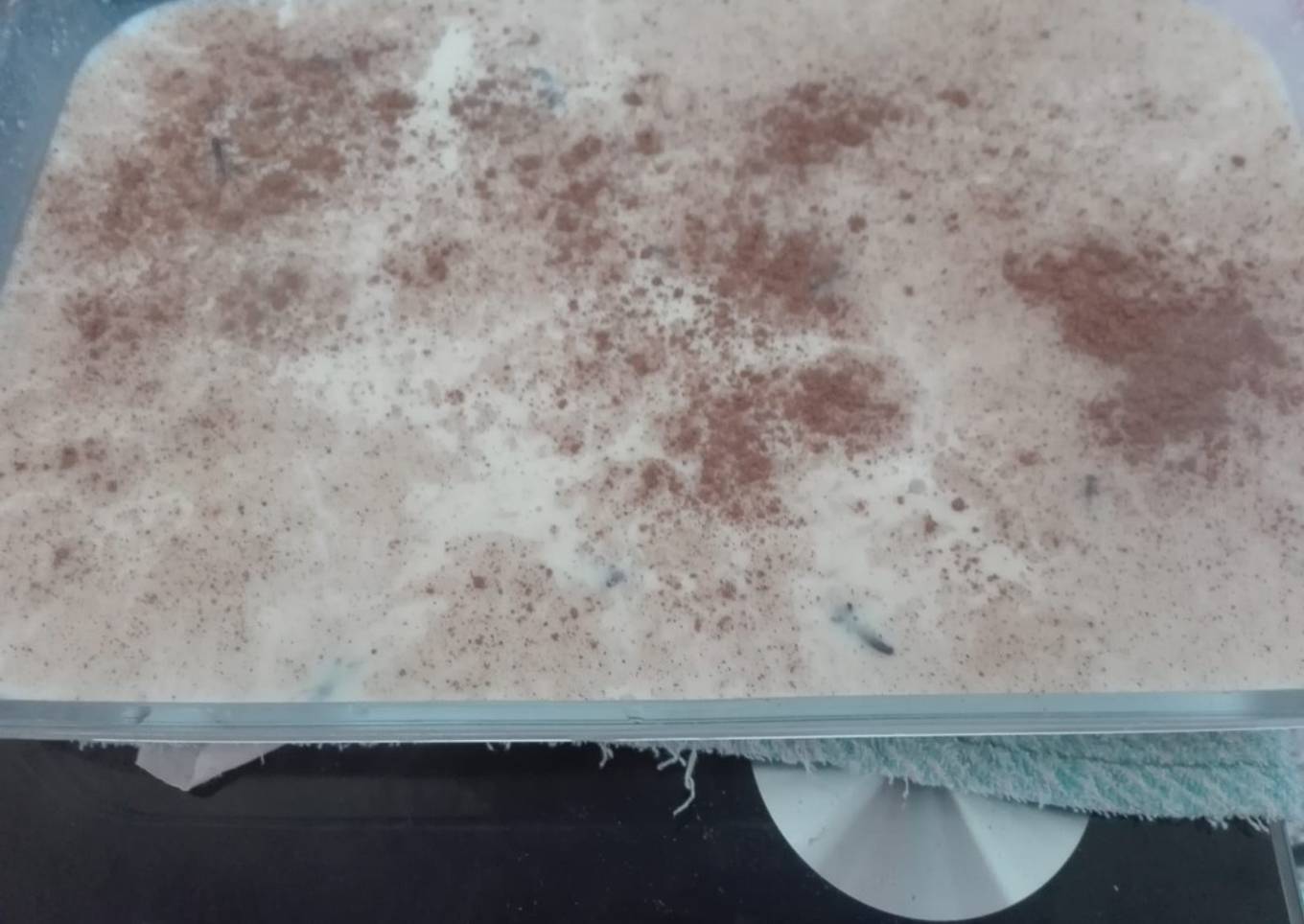 Arroz con leche y canela