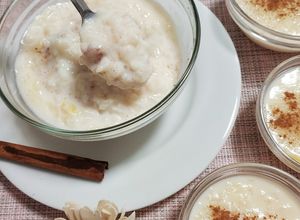 Foto principal de Arroz con leche cremoso con esencia de vainilla