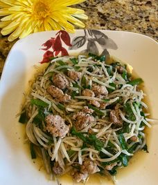 thịt lợn nạc xào