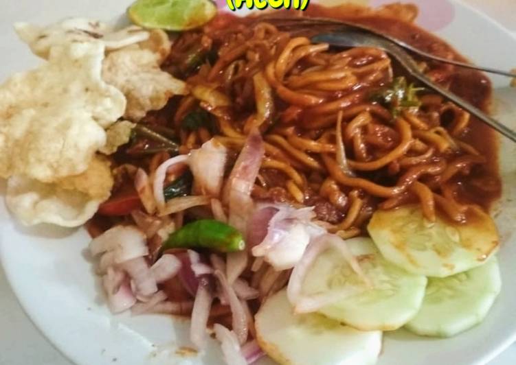 Rahasia Membuat Mie Goreng Basah (Kuliner Aceh) Anti Gagal