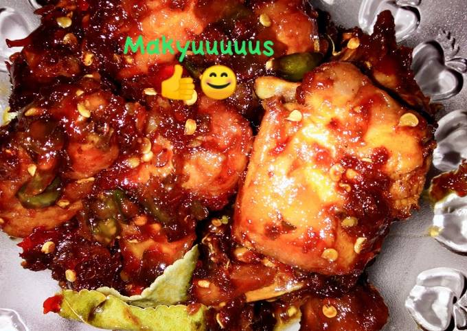 Ayam Goreng kecap sambel jahe