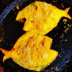 A picture of Goan Fish Fry.