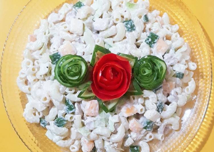 Easiest Way to Make Ultimate Chicken Macaroni Salad
