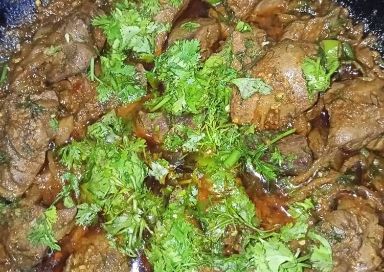 Step-by-Step Guide to Prepare Any-night-of-the-week Chicken kaleji