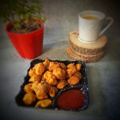 A picture of Grated cauliflower Pakoda.