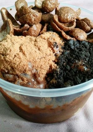 Foto resep Es kepal milo