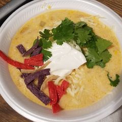 A picture of Instapot White Chicken Chili.