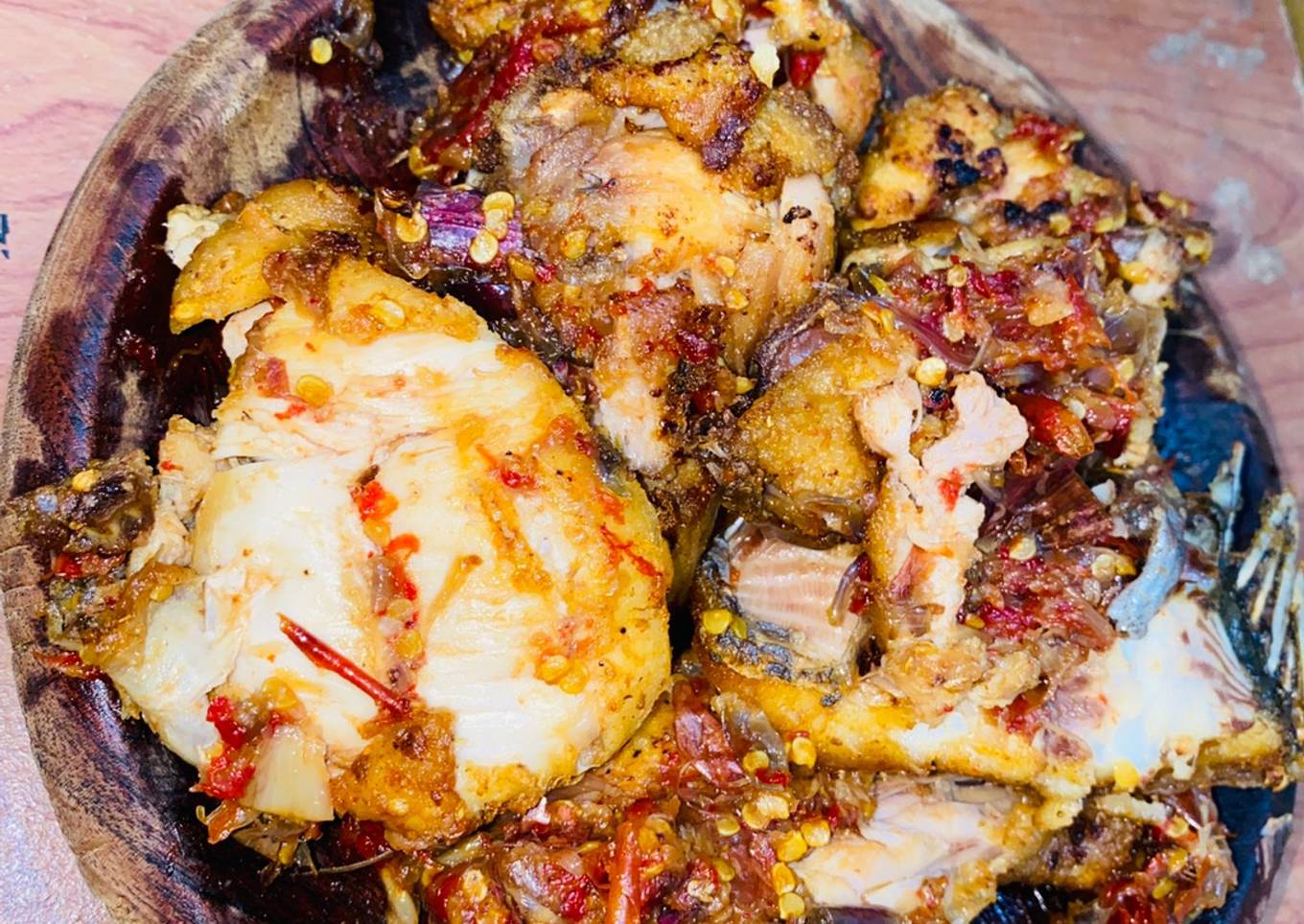 Ayam penyet