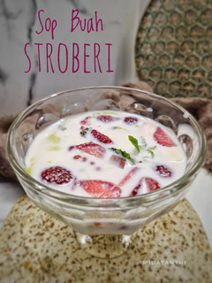 Foto resep Sop Buah Stroberi
