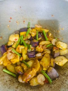 Gambar Terung Kentang Tumis Cili