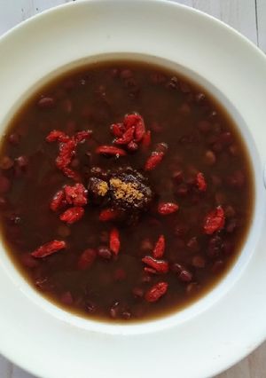 A picture of [Tatung Electric Cooker] Easy No-Soak Red Bean Soup in 90 Minutes.