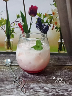 Foto resep Es Syrup Cocopandan Yakult