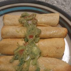 A picture of Air fryer taquitos.