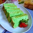 Chiffon Cake Pandan Tepung Beras (Gluten Free)