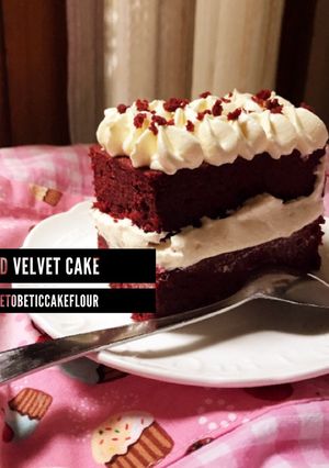 Foto resep Red Velvet Cake Keto #Allaire Cake Flour