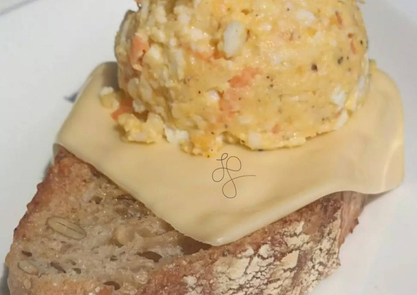 Egg Salad with Coconut Milk Diet Brunch Sandwich / DAY 3