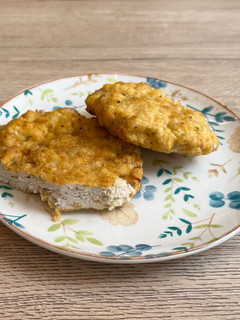 Una foto de Hamburguesa de pollo rebozada al horno