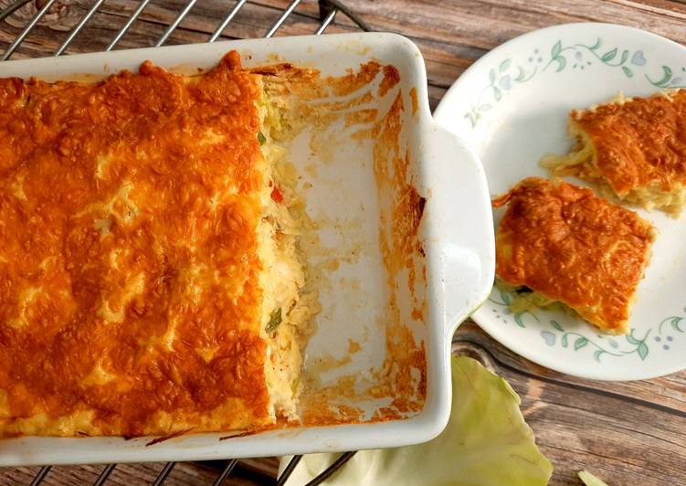 Simple Way to Make Ultimate Cheesy Cabbage Casserole