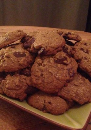 Une photo de Cookies moelleux aux notes de châtaigne (sans gluten)