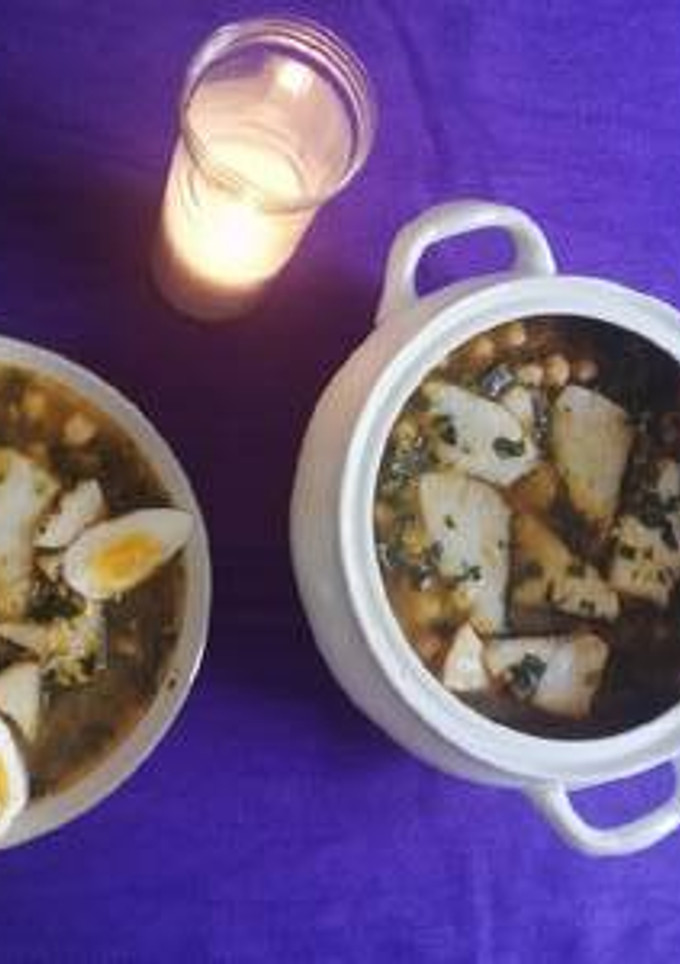 Una foto de Potaje de Vigilia, receta tradicional de Semana Santa