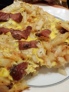 Φωτογραφία της συνταγής Σφουγγάτο (ομελέτα) με σύγκλινο και γραβιέρα