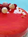 Glaseado espejo para tartas