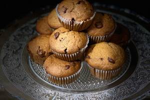 Banana chocolate chip muffins 🧁 recipe main photo