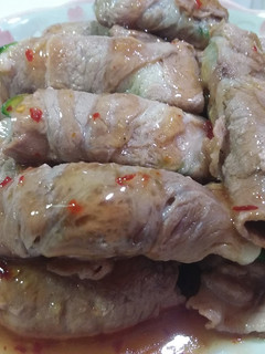 小黃瓜香菇肉片卷 的食譜成品照片