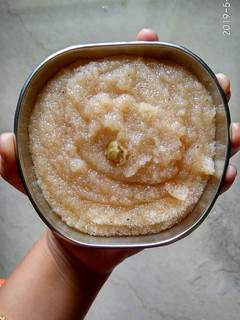 A picture of Mohanbhog.