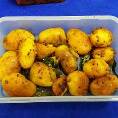 A picture of Smoked Baby Potatoes.