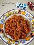 Balado ikan penja dan kacang