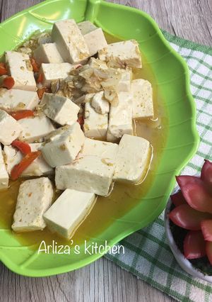 Foto resep Tumis tahu sederhana