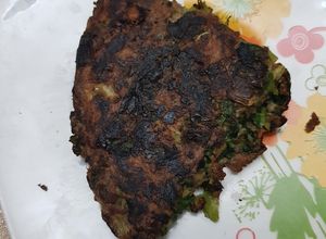 Una foto de Tortilla de berros