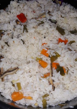 Foto resep Nasi liwet rice cooker