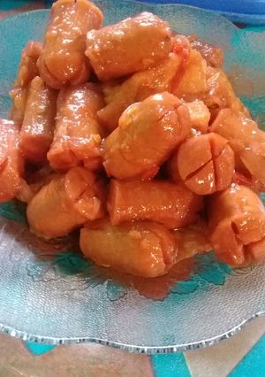 Foto resep Sosis tahu manis pedas