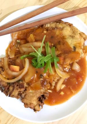 Foto resep Fuyunghai Ayam Udang